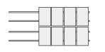 2-Reihen Anordnung der Panels
